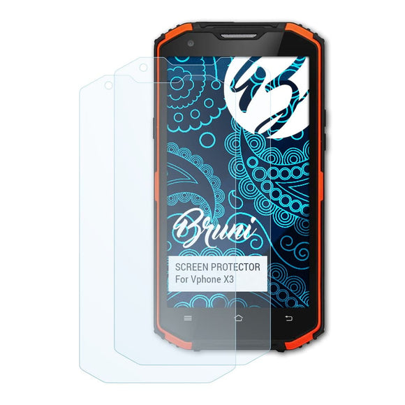 Bruni Basics-Clear Displayschutzfolie für Vphone X3