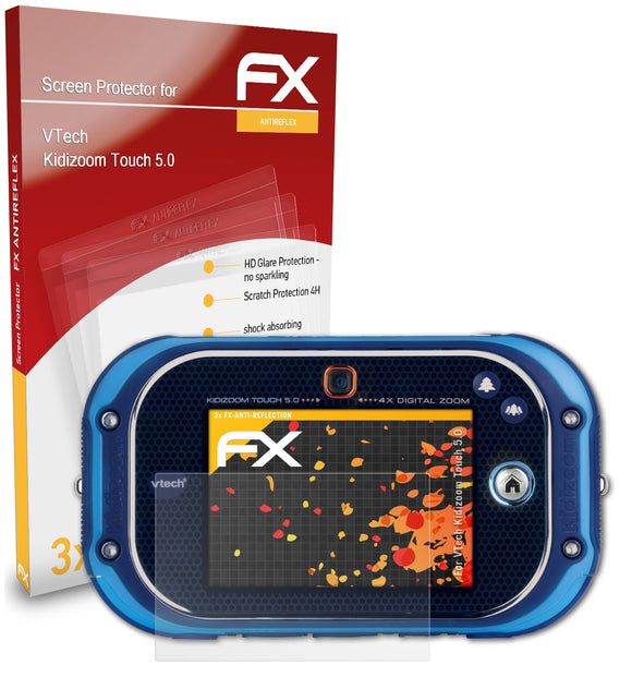 atFoliX FX-Antireflex Displayschutzfolie für VTech Kidizoom Touch 5.0