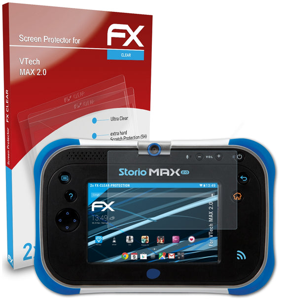 atFoliX FX-Clear Schutzfolie für VTech MAX 2.0