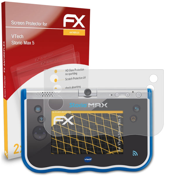 atFoliX FX-Antireflex Displayschutzfolie für VTech Storio Max 5