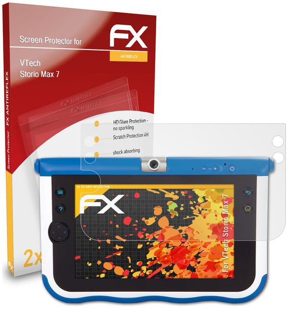 atFoliX FX-Antireflex Displayschutzfolie für VTech Storio Max 7