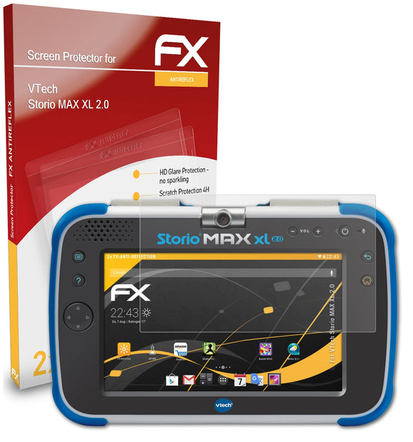 atFoliX FX-Antireflex Displayschutzfolie für VTech Storio MAX XL 2.0