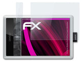 Glasfolie atFoliX kompatibel mit Wacom Bamboo Fun Pen&Touch Small 3.Generation, 9H Hybrid-Glass FX (1er Set)