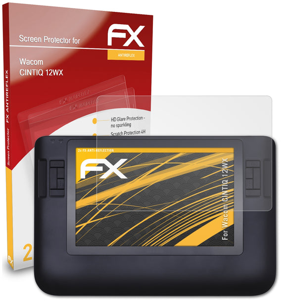 atFoliX FX-Antireflex Displayschutzfolie für Wacom CINTIQ 12WX
