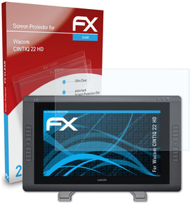 atFoliX FX-Clear Schutzfolie für Wacom CINTIQ 22 HD