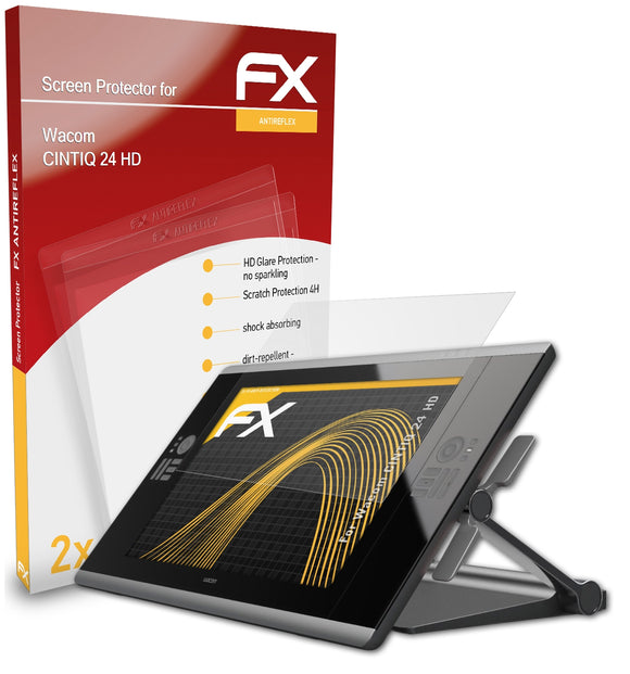 atFoliX FX-Antireflex Displayschutzfolie für Wacom CINTIQ 24 HD