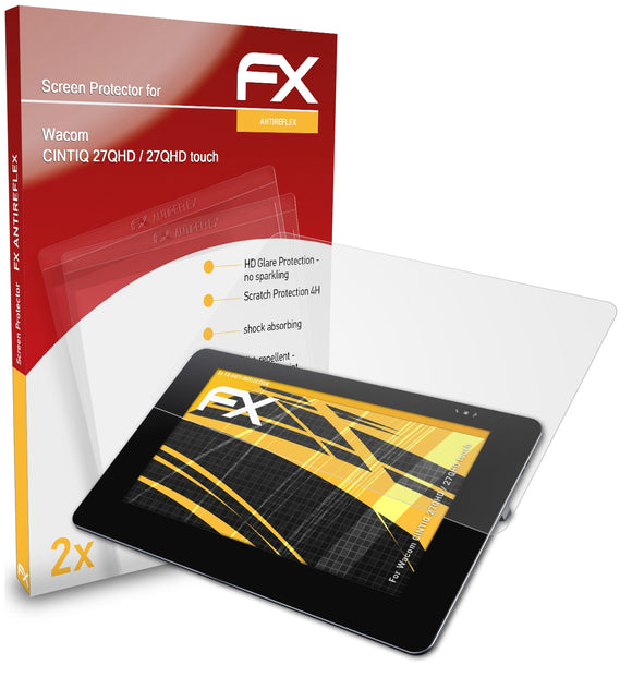 atFoliX FX-Antireflex Displayschutzfolie für Wacom CINTIQ 27QHD / 27QHD touch