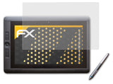 Panzerfolie atFoliX kompatibel mit Wacom CINTIQ Companion 2, entspiegelnde und stoßdämpfende FX (2X)