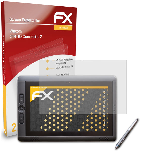 atFoliX FX-Antireflex Displayschutzfolie für Wacom CINTIQ Companion 2