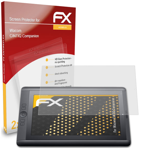 atFoliX FX-Antireflex Displayschutzfolie für Wacom CINTIQ Companion