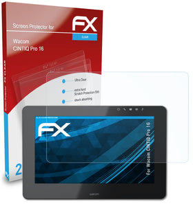 atFoliX FX-Clear Schutzfolie für Wacom CINTIQ Pro 16