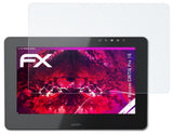 Glasfolie atFoliX kompatibel mit Wacom CINTIQ Pro 16, 9H Hybrid-Glass FX