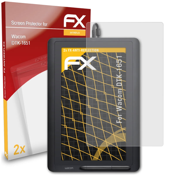 atFoliX FX-Antireflex Displayschutzfolie für Wacom DTK-1651