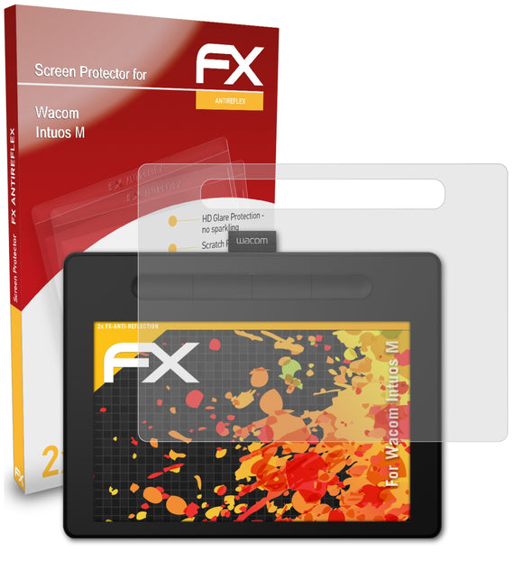 atFoliX FX-Antireflex Displayschutzfolie für Wacom Intuos M