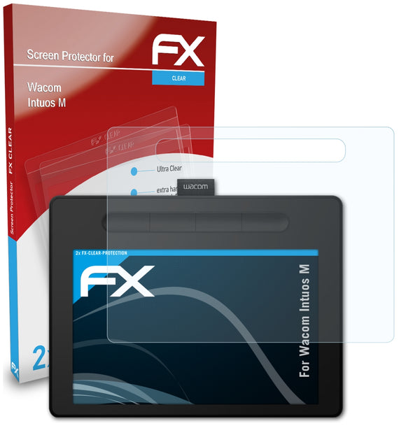 atFoliX FX-Clear Schutzfolie für Wacom Intuos M