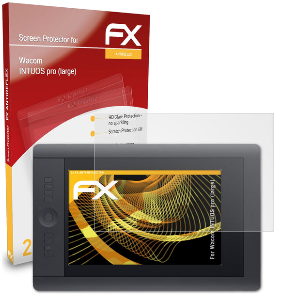 atFoliX FX-Antireflex Displayschutzfolie für Wacom INTUOS pro (large)
