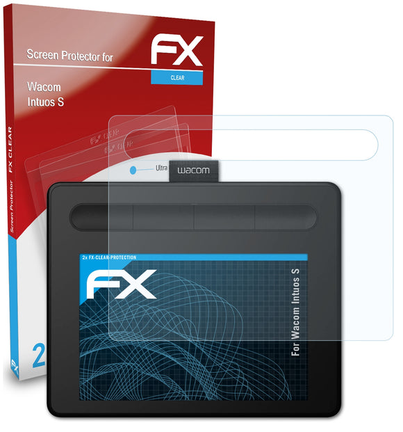 atFoliX FX-Clear Schutzfolie für Wacom Intuos S
