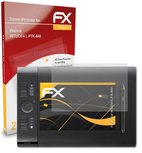 atFoliX FX-Antireflex Displayschutzfolie für Wacom INTUOS4 L (PTK-840)