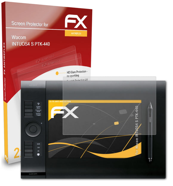 atFoliX FX-Antireflex Displayschutzfolie für Wacom INTUOS4 S (PTK-440)