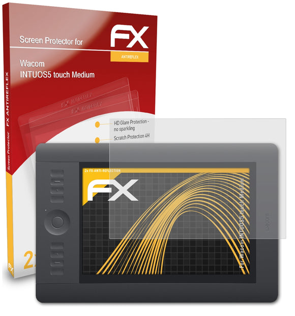 atFoliX FX-Antireflex Displayschutzfolie für Wacom INTUOS5 touch Medium