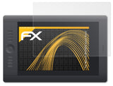 Panzerfolie atFoliX kompatibel mit Wacom INTUOS5 touch Small, entspiegelnde und stoßdämpfende FX (2X)