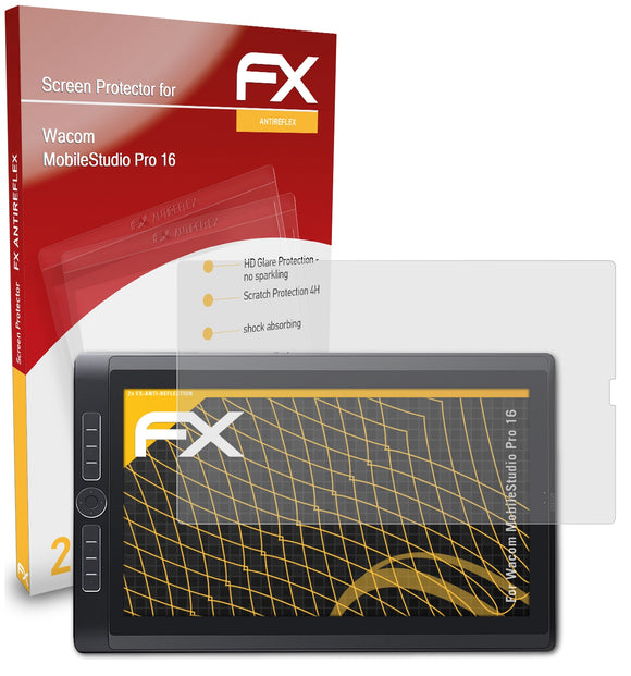 atFoliX FX-Antireflex Displayschutzfolie für Wacom MobileStudio Pro 16