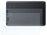 Schutzfolie Bruni kompatibel mit Wacom Wacom Intuos Pro S 2. Generation, glasklare (2X)