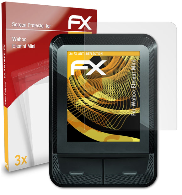 atFoliX FX-Antireflex Displayschutzfolie für Wahoo Elemnt Mini