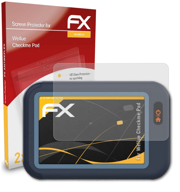 atFoliX FX-Antireflex Displayschutzfolie für Wellue Checkme Pod