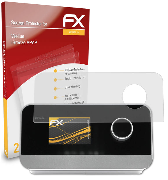 atFoliX FX-Antireflex Displayschutzfolie für Wellue iBreeze APAP