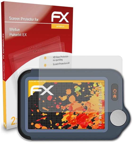 atFoliX FX-Antireflex Displayschutzfolie für Wellue Pulsebit EX