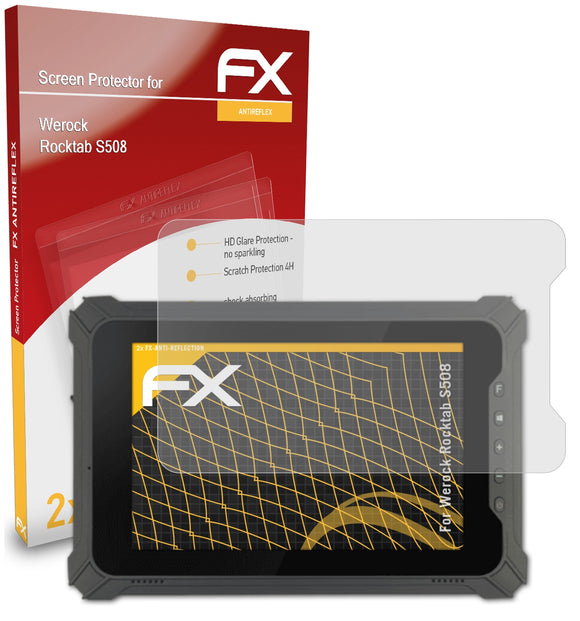 atFoliX FX-Antireflex Displayschutzfolie für Werock Rocktab S508