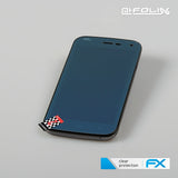 atFoliX Schutzfolie kompatibel mit Wiko Barry, ultraklare FX Folie (3X)