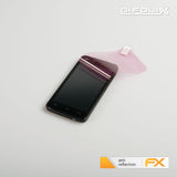 atFoliX Panzerfolie kompatibel mit Wiko Birdy, entspiegelnde und stoßdämpfende FX Schutzfolie (3X)