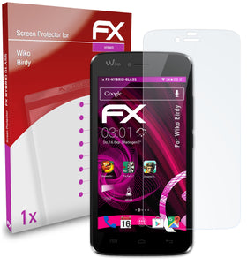 atFoliX FX-Hybrid-Glass Panzerglasfolie für Wiko Birdy