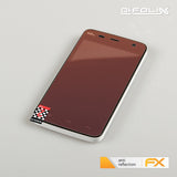 Panzerfolie atFoliX kompatibel mit Wiko Bloom, entspiegelnde und stoßdämpfende FX (3X)