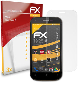 atFoliX FX-Antireflex Displayschutzfolie für Wiko Cink Peax 2