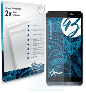 Bruni Basics-Clear Displayschutzfolie für Wiko Getaway