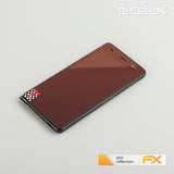 Panzerfolie atFoliX kompatibel mit Wiko Highway Signs, entspiegelnde und stoßdämpfende FX (3er Set)