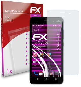 atFoliX FX-Hybrid-Glass Panzerglasfolie für Wiko Lenny 3