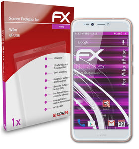 atFoliX FX-Hybrid-Glass Panzerglasfolie für Wiko uPulse