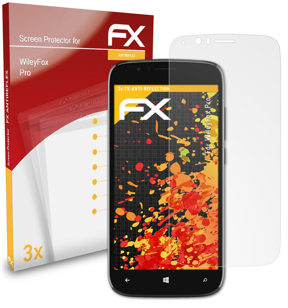 atFoliX FX-Antireflex Displayschutzfolie für WileyFox Pro
