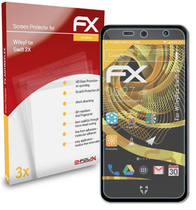 atFoliX FX-Antireflex Displayschutzfolie für WileyFox Swift 2X