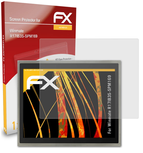 atFoliX FX-Antireflex Displayschutzfolie für Winmate R17IB3S-SPM169