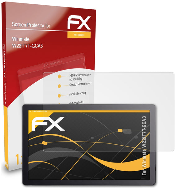 atFoliX FX-Antireflex Displayschutzfolie für Winmate W22IT7T-GCA3