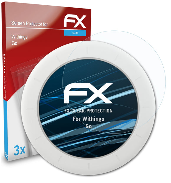 atFoliX FX-Clear Schutzfolie für Withings Go