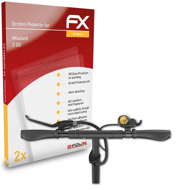 atFoliX FX-Antireflex Displayschutzfolie für Wizzard 2.0S