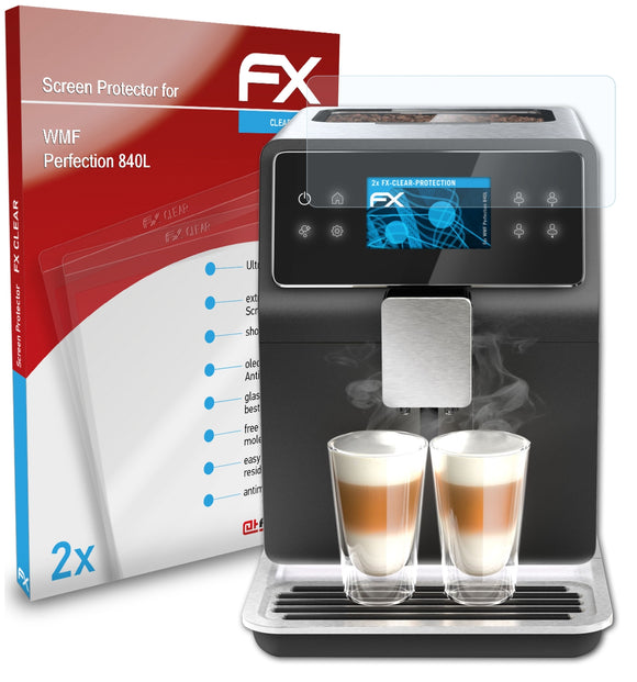 atFoliX FX-Clear Schutzfolie für WMF Perfection 840L