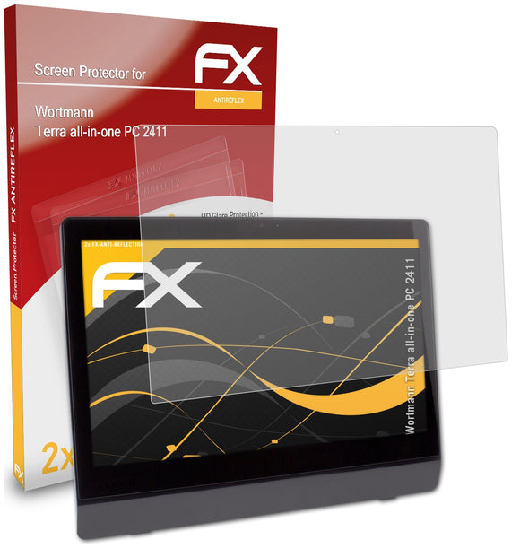 atFoliX FX-Antireflex Displayschutzfolie für Wortmann Terra all-in-one PC 2411