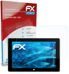 atFoliX FX-Clear Schutzfolie für Wortmann Terra Pad 1060 / 1061